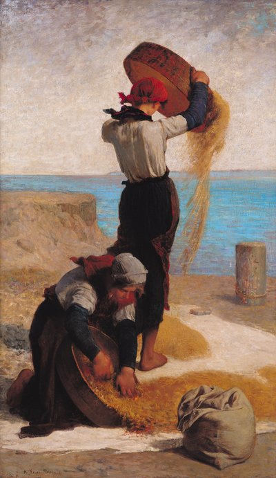 I vagliatori da Francois Nicolas Augustin Feyen Perrin